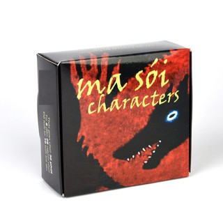 [Bán sỉ] 10 bộ bài Ma sói Character bản Việt Hóa chất lượng cao