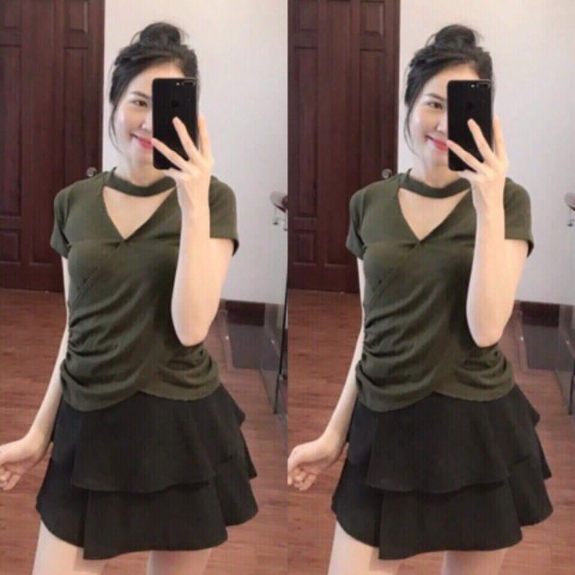 Chân váy 2 tầng