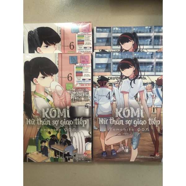 Komi nữ thần sợ giao tiếp - Thẻ nhựa nguyên seal chất lượng siêu tốt