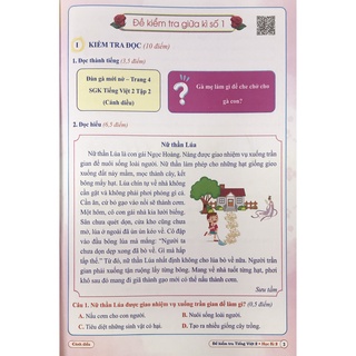 Sách - Đề kiểm tra tiếng việt 2 - Học kì 2 (Cánh diều)