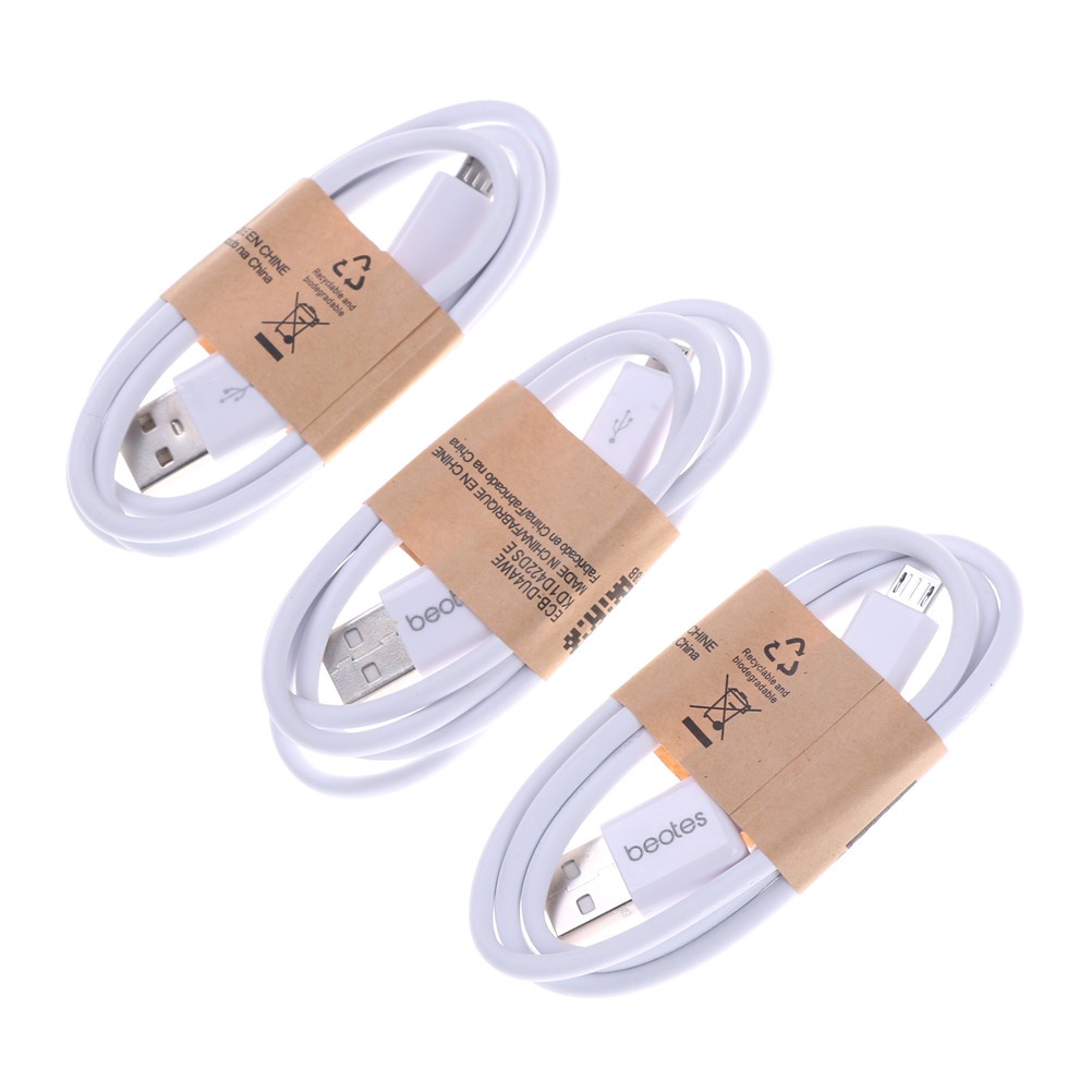 Set 3 Dây Cáp Sạc Micro Usb Chuyên Dụng Cho Android