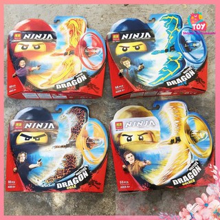 Lego Ninjago con quay lốc xoáy rồng