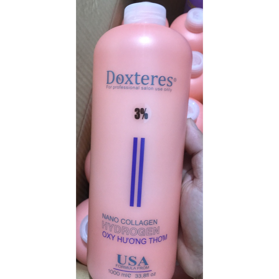 Oxy trợ nhuộm tóc collagen doxteres 1000ml