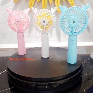Quạt mini phun sương tự động