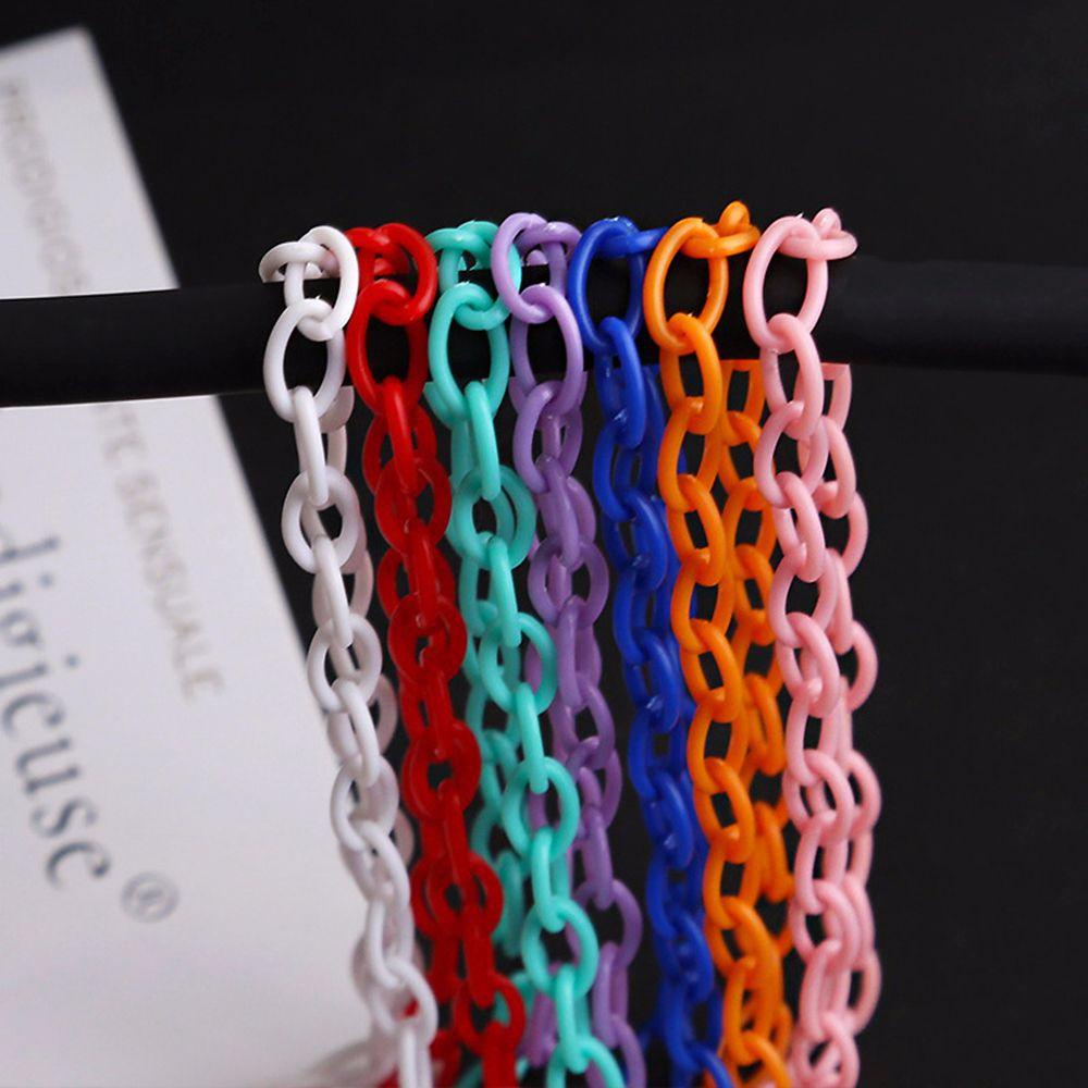 Dây Đeo Mắt Kính Bằng Nhựa Acrylic Màu Kẹo Họa Tiết Hoạt Hình Dễ Thương Cho Bé