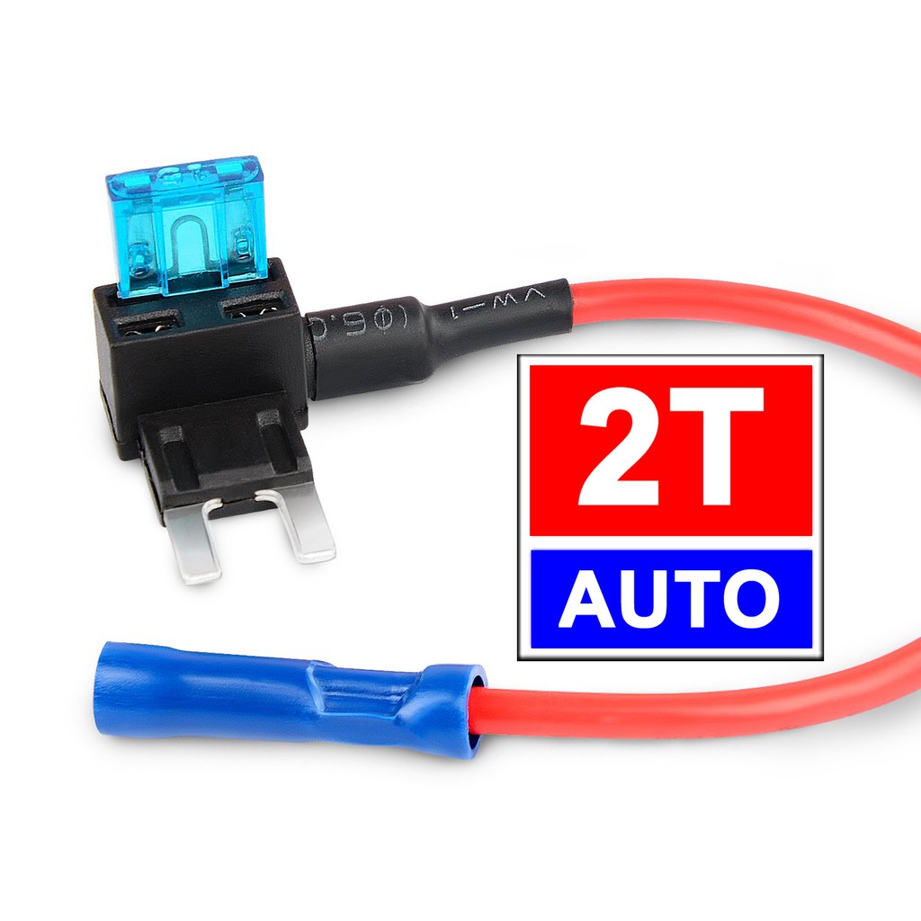 Dây câu/ nối cầu chì dùng cho ô tô, xe hơi (Car Fuse Adapter Tap, Fuse Holder/ Connector - Mini type). SKU: 135