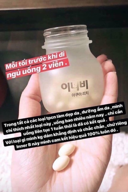 Viên uống cấp nước Innerb Aqua Rich Hàn Quốc