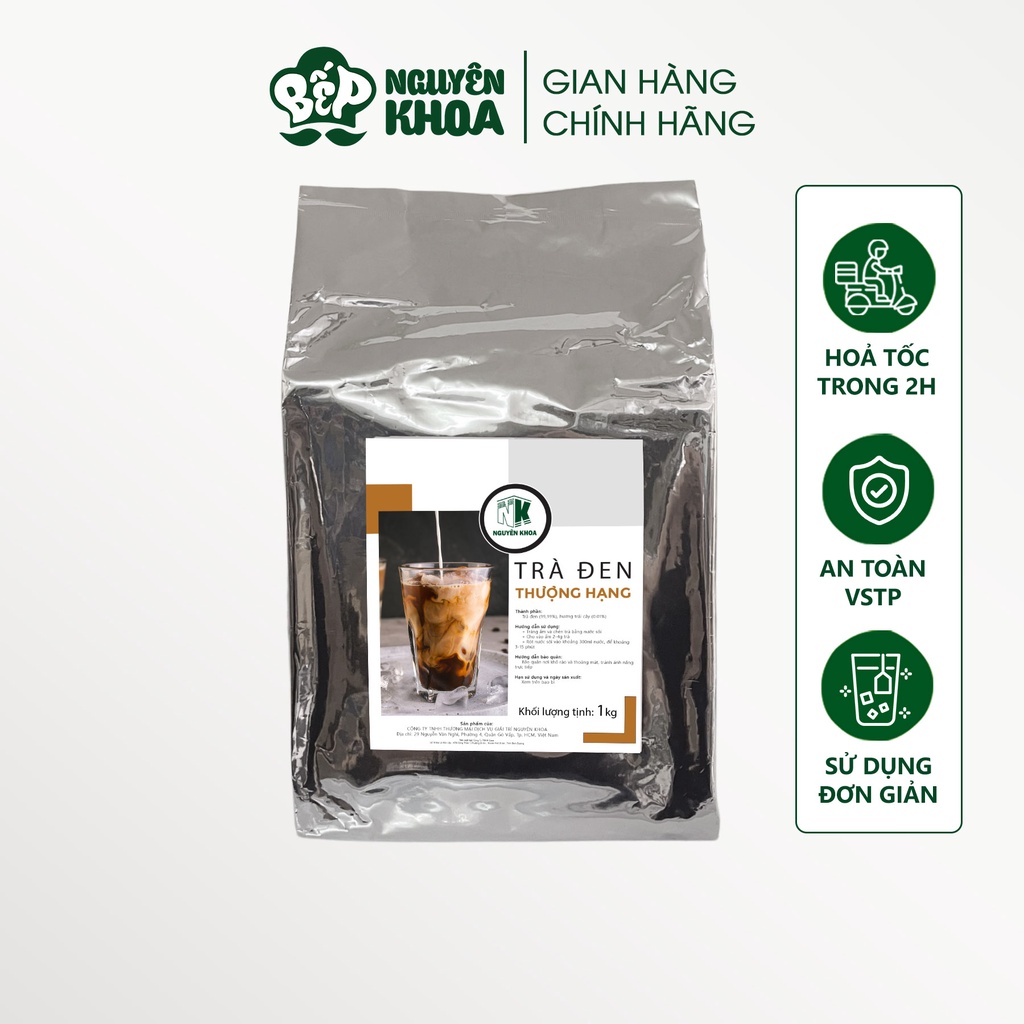 Trà đen thượng hạng nguyên khoa 1kg - BẾP NGUYÊN KHOA