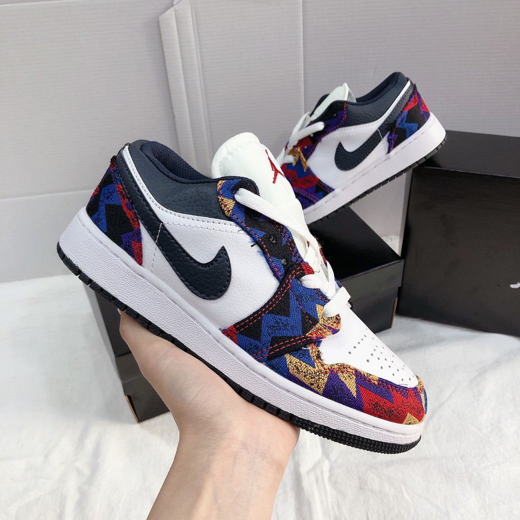 Giày Thể Thao, Giày Sneaker JD Thổ Cẩm Nam, NỮ [HOT TREND] Thời Trang Lịch Lãm - Tự Tin Phối Đồ | BigBuy360 - bigbuy360.vn