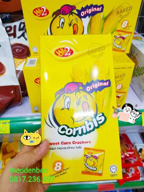 Bánh bắp Cornbis Win2 144gr