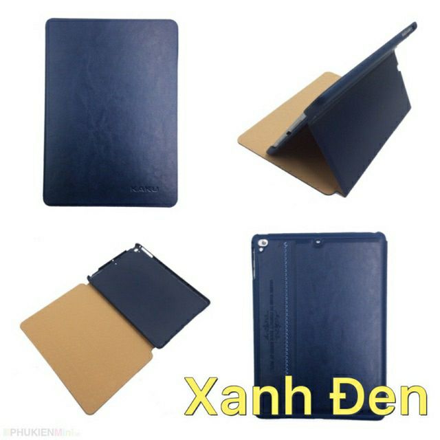 Bao da Ipad Air/ Ipad 5/ Air 2/ Pro 9.7/ New Gen 6 2017/ 2018 hiệu Kaku Case (Đủ màu)