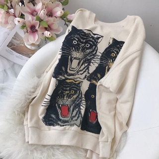 Áo nỉ hổ lót lông
