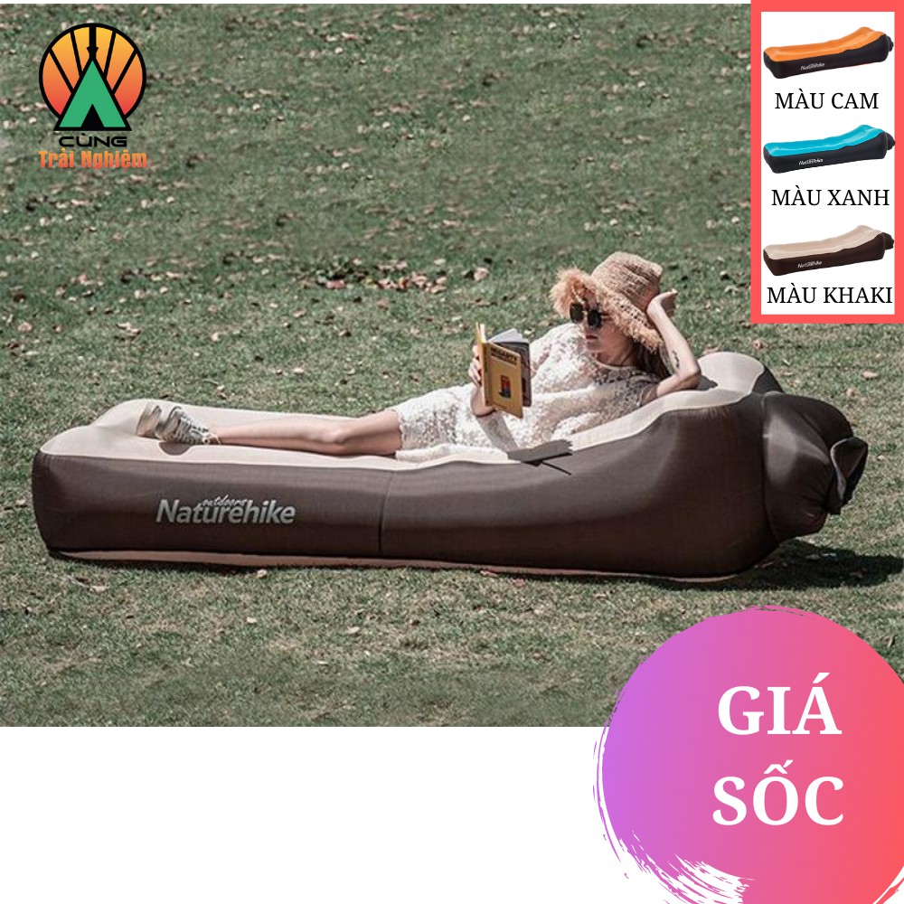 [CHÍNH HÃNG] Sofa Bơm Hơi Gấp Gọn Chống Nước Naturehike Dành CHo Du Lịch Dã Ngoại NH20FCD05