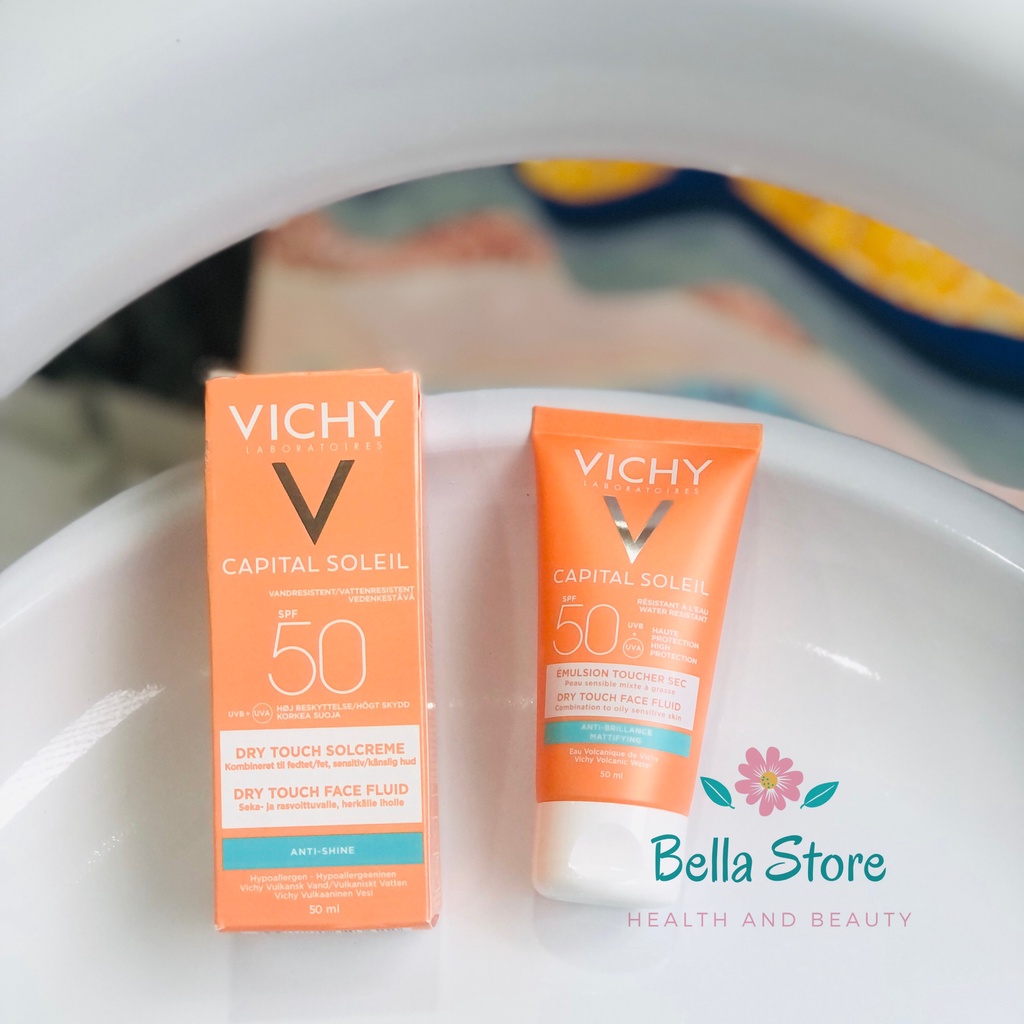 Kem chống nắng cho da treatment Vichy Capital Soleil SPF50 50ml