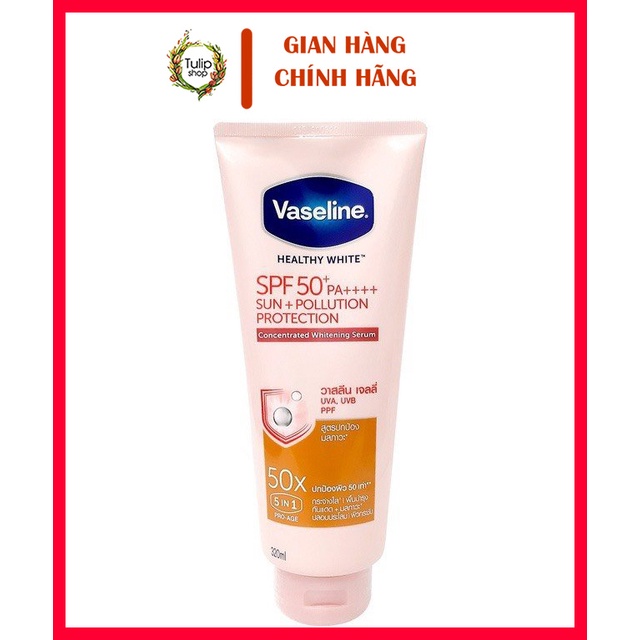 Sữa Dưỡng Thể Vaseline Perfect Serum 30X Tuýp 320ml