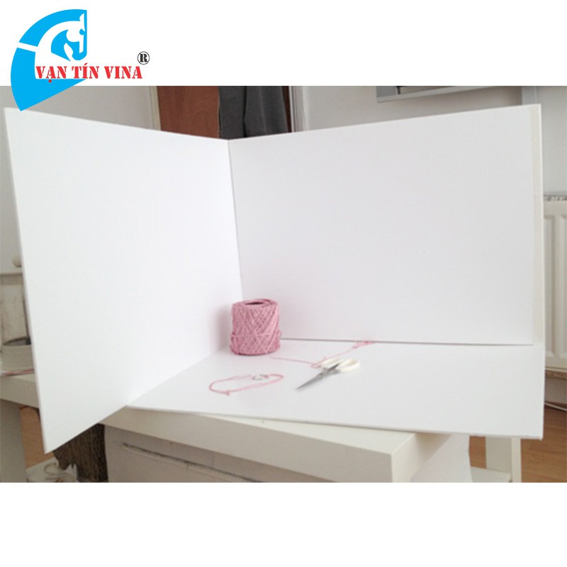 Phông chụp hình bằng nhựa pvc màu trắng