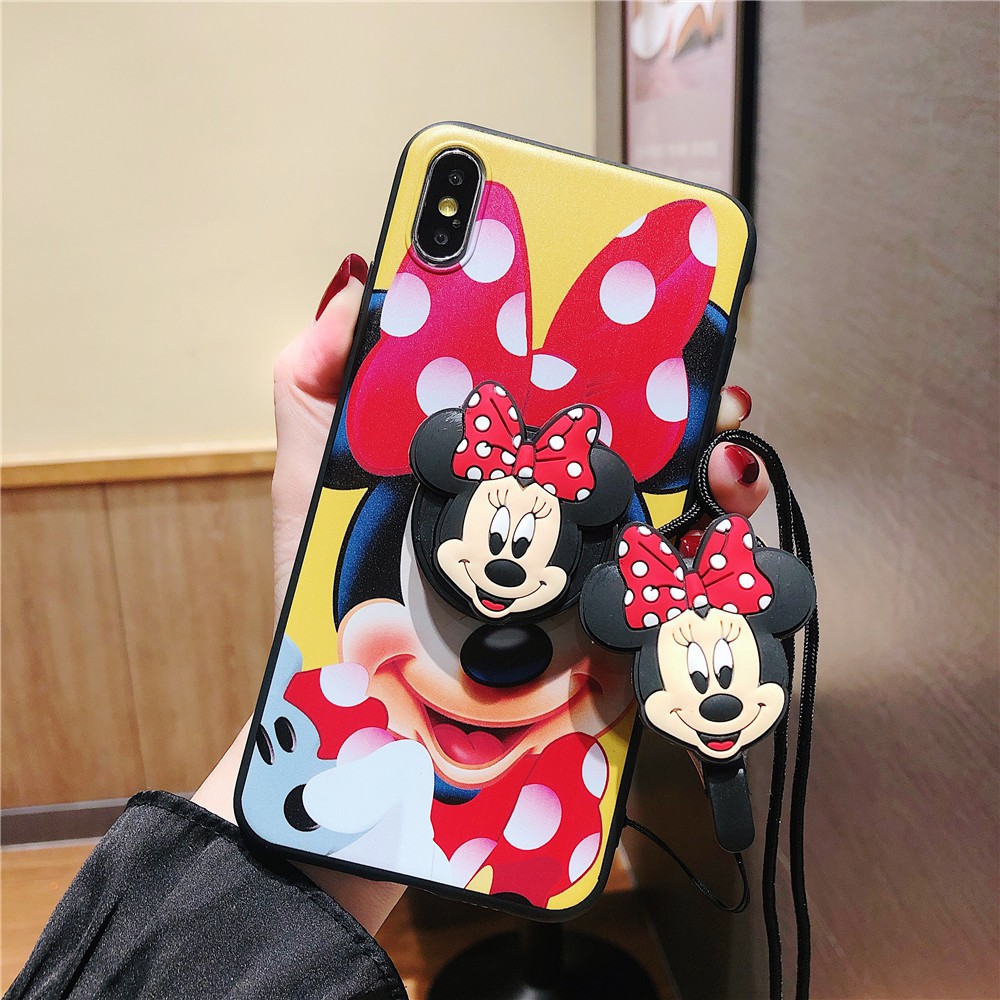 Ốp Lưng In Hình Chuột Mickey / Minnie Xinh Xắn Cho Vivo Y51 Y55 / Y55S Y66 / Y67 Y71 Y75 / V7 Y79Plus V15 / S1 V15 Pro