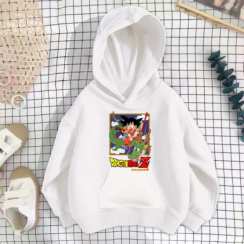 Áo khoác hoodie 7 viên ngọc rồng goku nỉ bông cực chất cho bé trai