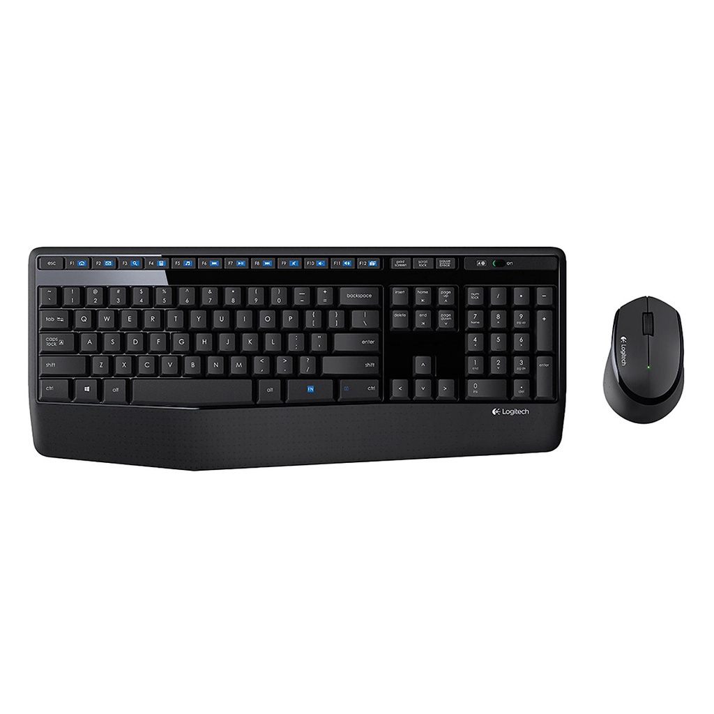 [Mã 33ELSALE hoàn 7% đơn 300K] Bộ bàn phím và chuột không dây Logitech MK345 - Bảo hành 12 tháng chính hãng