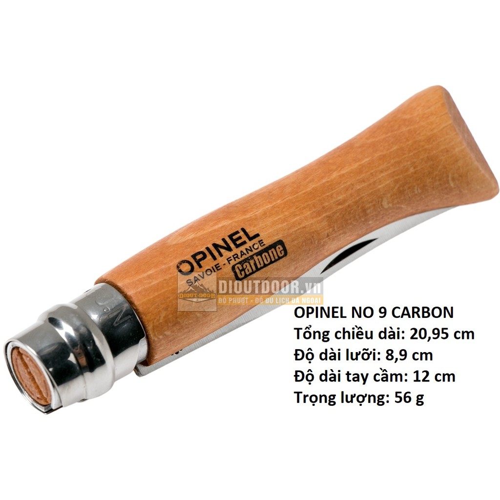 Dụng cụ Sinh Tồn Opinel No 6 đến No 12 dòng Carbon | BigBuy360 - bigbuy360.vn