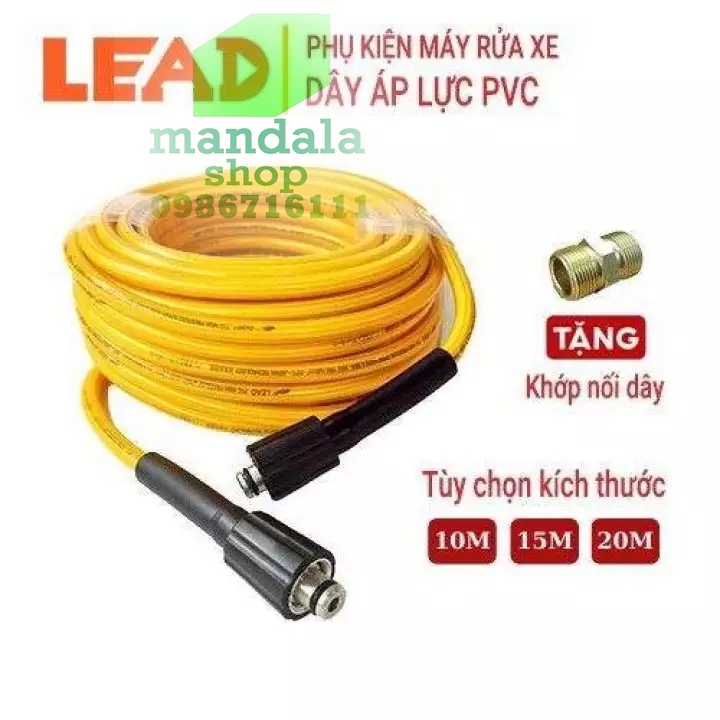 Dây rửa xe mini LEAD, Chịu lực, Chống nứt vỡ, độ bền cao