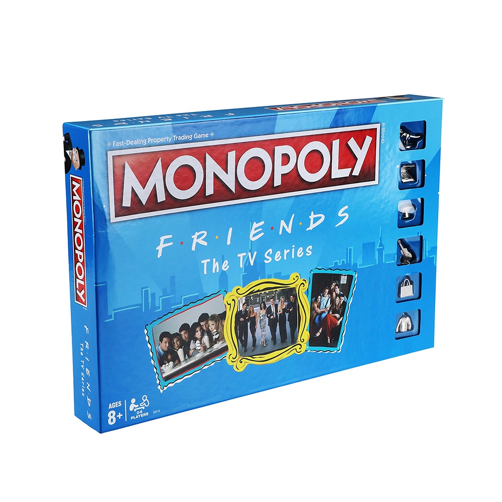 Bộ Trò Chơi Board Game Monopoly Friends Vui Nhộn Chơi Cùng Bạn Bè Gia Đình BG27-5