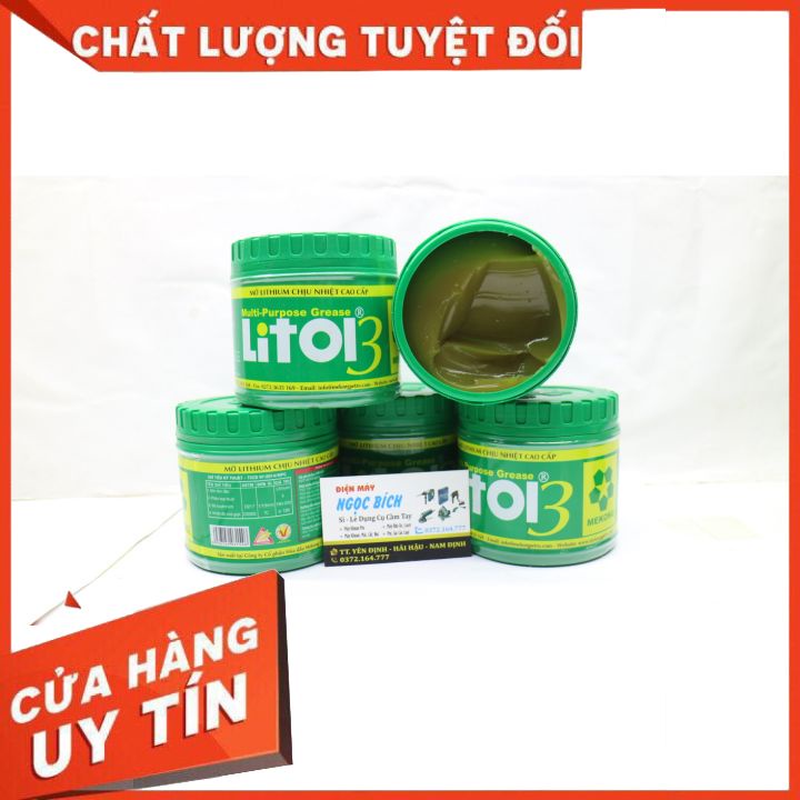 Mỡ bò chịu nhiệt Litol 400G mỡ chịu nhiệt cao cấp