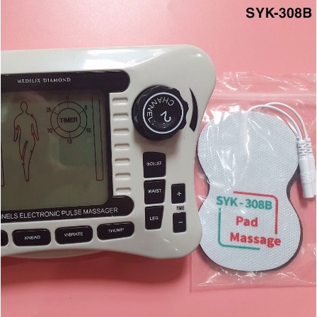 2 Miếng Dán Máy Mát Xa Xung Điện Cao Cấp .SYK-308B