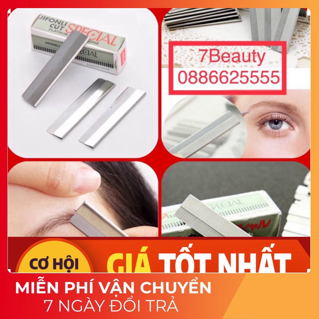 Hộp 10 Dao Cạo Lông Mày DC7