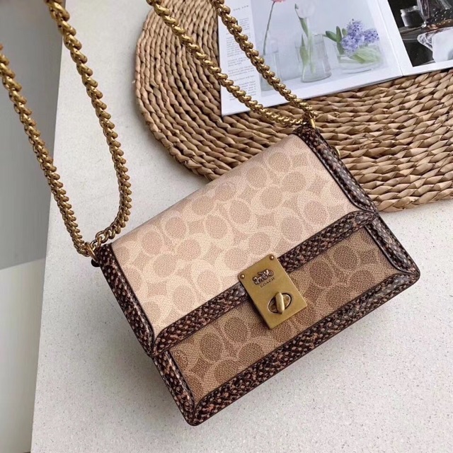 🆘RẺ NHẤT SHOPEE🆘 TÚI COACH HUTTON VIỀN