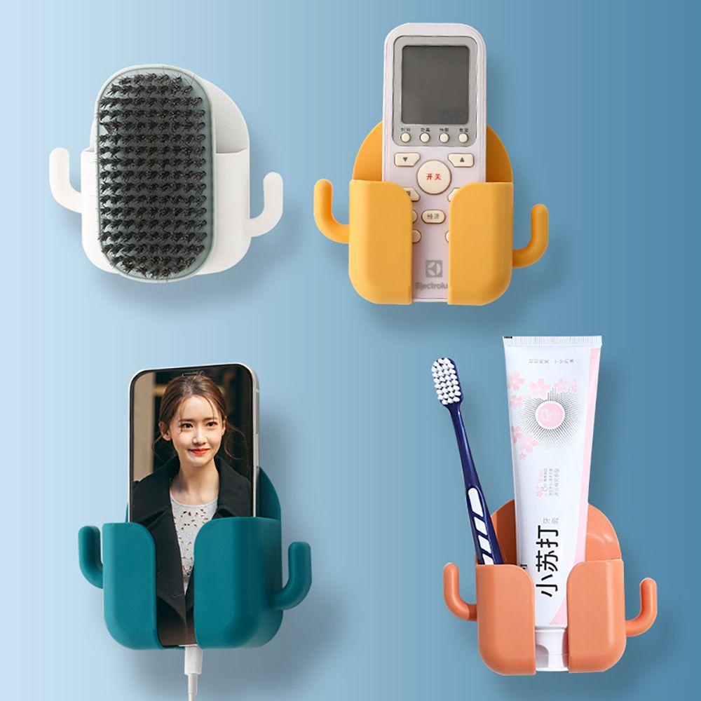 Hộp Nhựa ABS Màu Trơn Có Móc Tai Sắp Xếp Gọn Gàng Cho Phòng Tắm