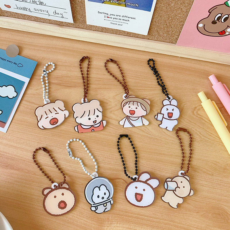 Móc Khóa Hình Hoạt Hình Dễ Thương