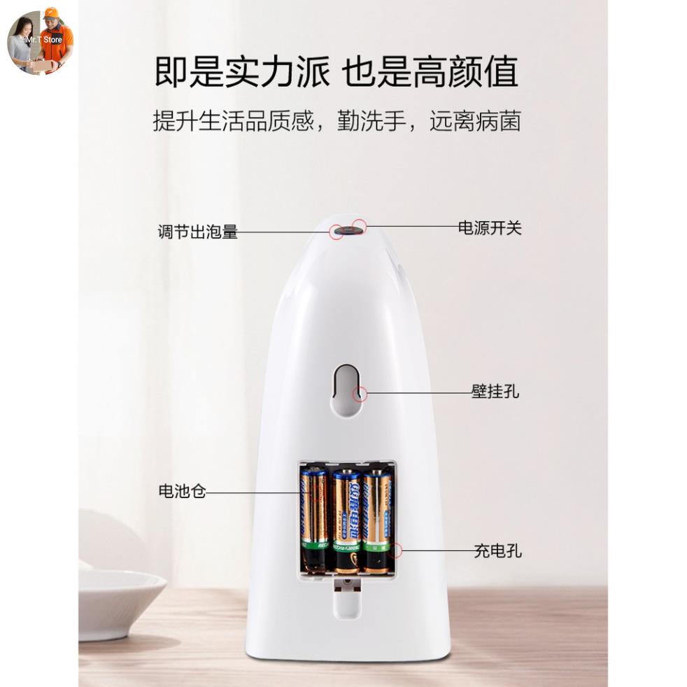 [Chính hãng] Máy Rửa Tay Cảm Biến Tự Động Tạo Bọt Dùng Pin Tiện Lợi Tránh Tiếp Xúc | BigBuy360 - bigbuy360.vn