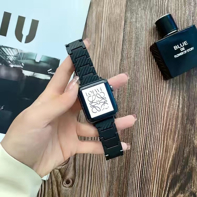 Mới Dây Đeo Đồng Hồ Thông Minh iwatch 38mm 41mm 45mm Series 7 6 Se 5 4 3 2 1 Kích Thước 44mm