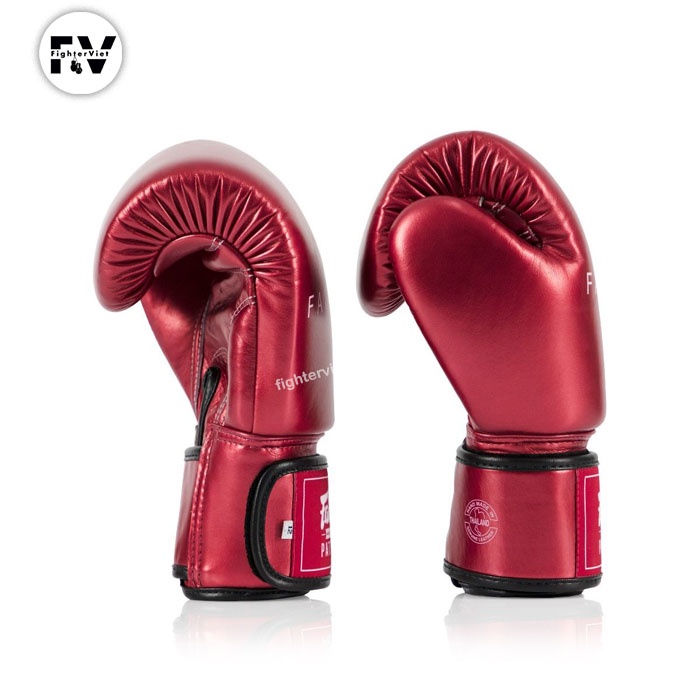 Găng Boxing Fairtex “Metallic” – BGV22 Đỏ