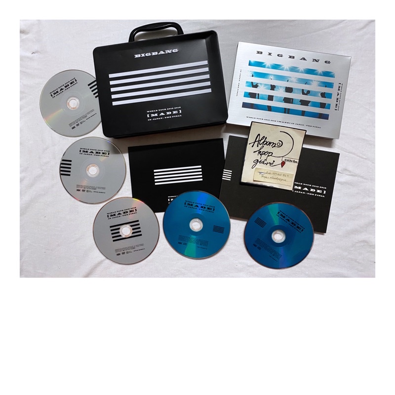Bigbang Made Series album Final đã khui seal, đồ như hình, 3 CD 2 DVD