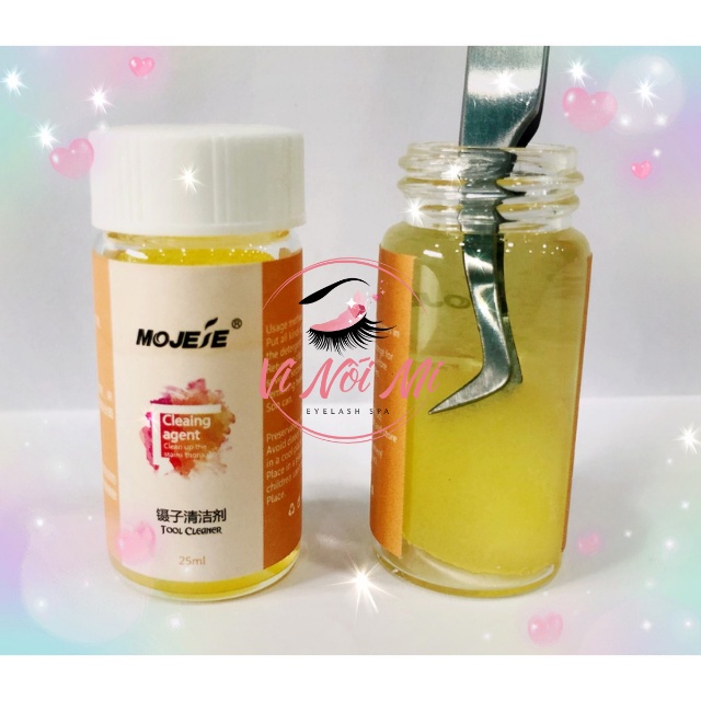 CHAI VỆ SINH NHÍP CÓ MÚT, NƯỚC RỬA NHÍP NỐI MI