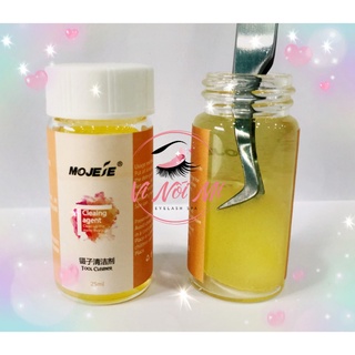 Chai Vệ Sinh Nhíp Có Mút, Nước Rửa Nhíp Nối Mi