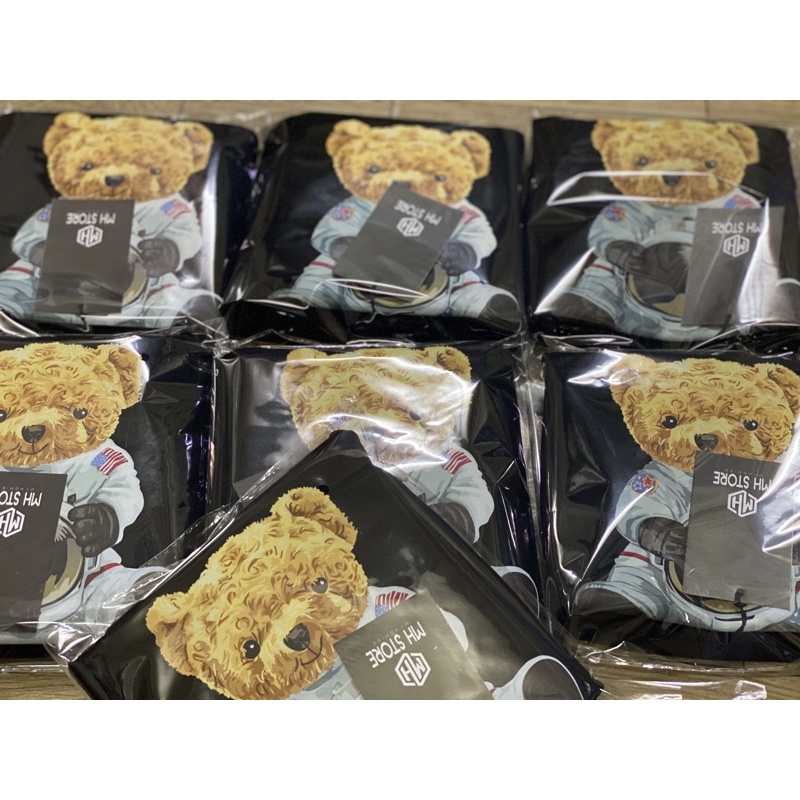 BIG SIZE Áo thun cotton  50 - 120kg dày dặn và thoáng mát Baby Gấu Mập - MH Store