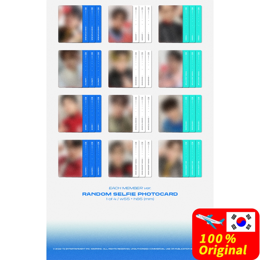 Mini album đầu tiên KPOP GOODS phiên bản Digipack YG Entertainment TREASURE THE SECOND STEP: CHAPTER ONE