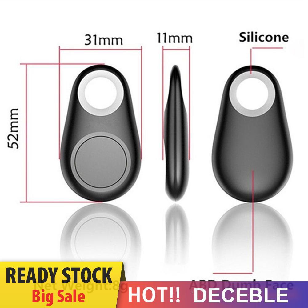 Deceble Smart Bluetooth Tracer Pet Child Kid GPS Locator Tag Alarm WalletKeyTracker