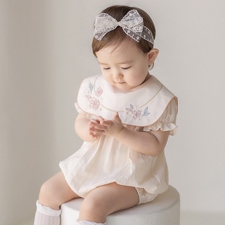 Body bé gái cổ vuông tiểu thư