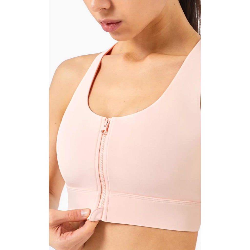 Áo bra thể thao Hoppe Fumeng wx125 khóa kéo cho nữ