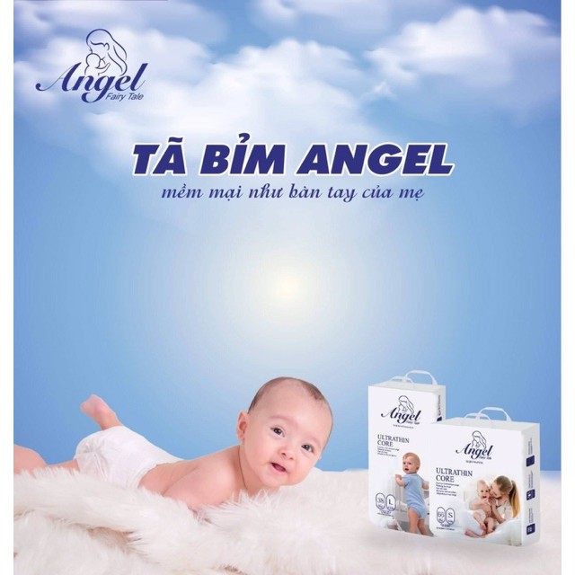 Bỉm Angel Dán/Quần đủ size S66, M60, L56, XL36