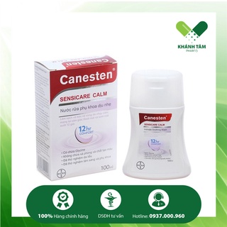 ! Nước Rửa Phụ Khoa Bayer Canesten 100ml