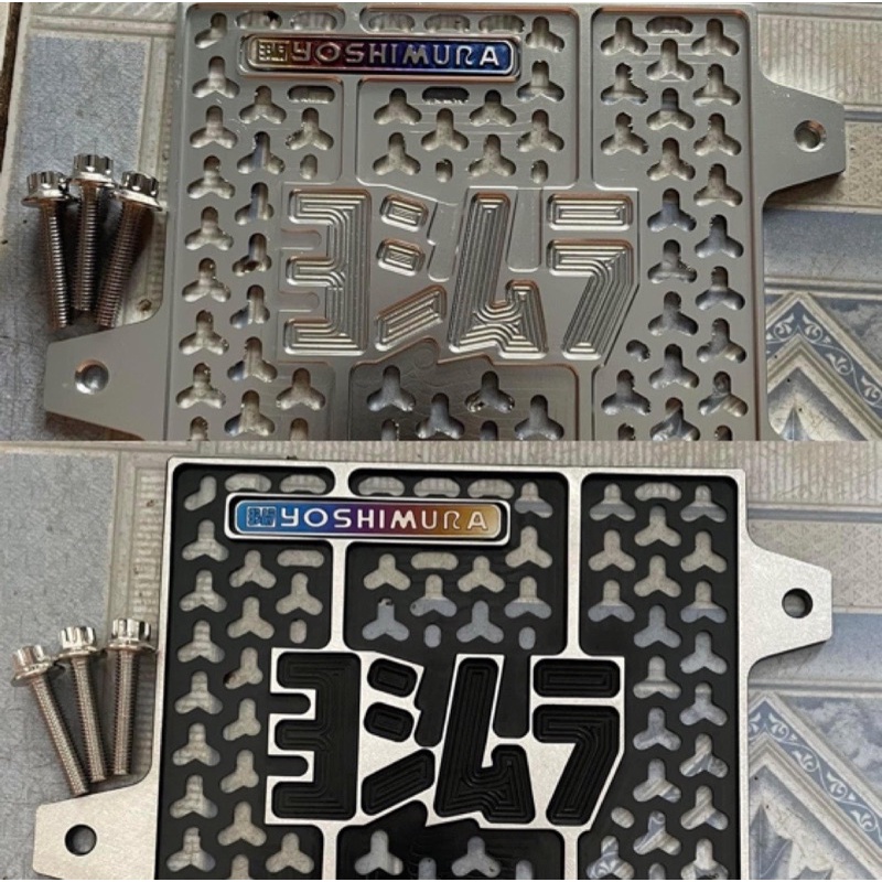 Che Két Nước VARIO AB SH Yoshimura Nhôm CNC Loại Dày