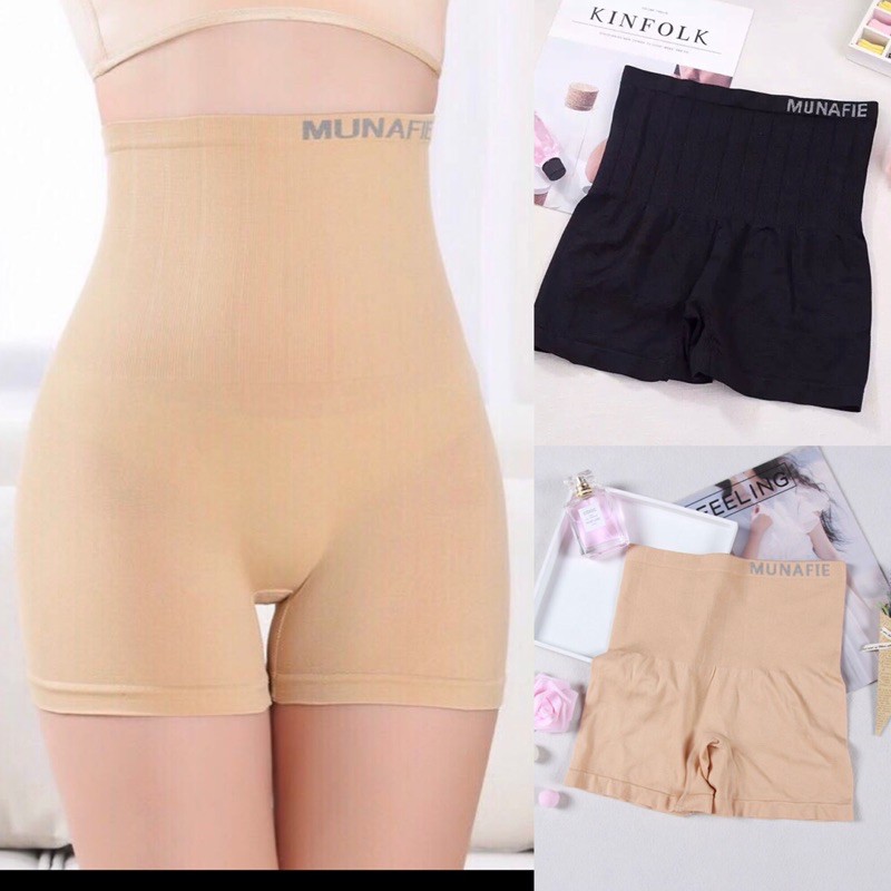 Quần Đùi Mặc Trong Váy Gen Nịt Bụng Xuất Nhật Munafie Cao Cấp 45-65kg