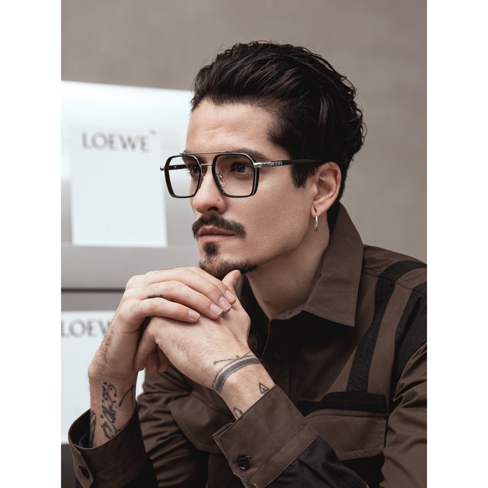 Kính mát hàng hiệu Chrome hearts thời trang nam nữ - kính mắt thời trang vuông bản 2021 Q9301 | BigBuy360 - bigbuy360.vn