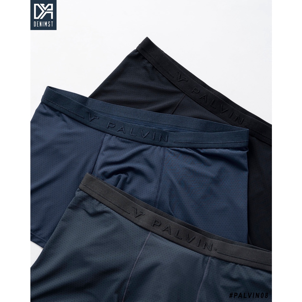 Quần Boxer Nam Cao Cấp DENIMST PV08 Chất Cotton Co Dãn 4 Chiều Có Lỗ Thoáng Khí, Dáng Slim Fit