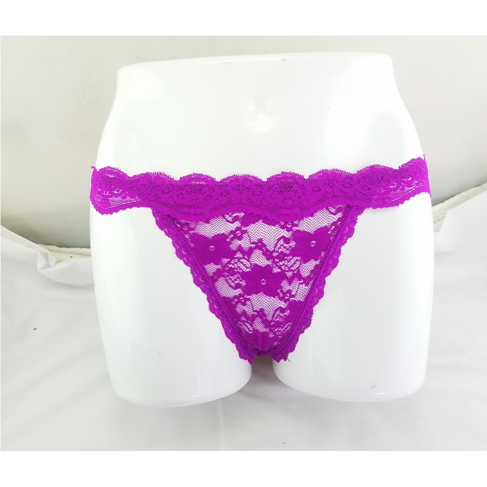 Quần lót nữ sexy lọt khe ren bèo, trẻ trung, thoải mái, thoát mát (MS 03010) Anna Shop